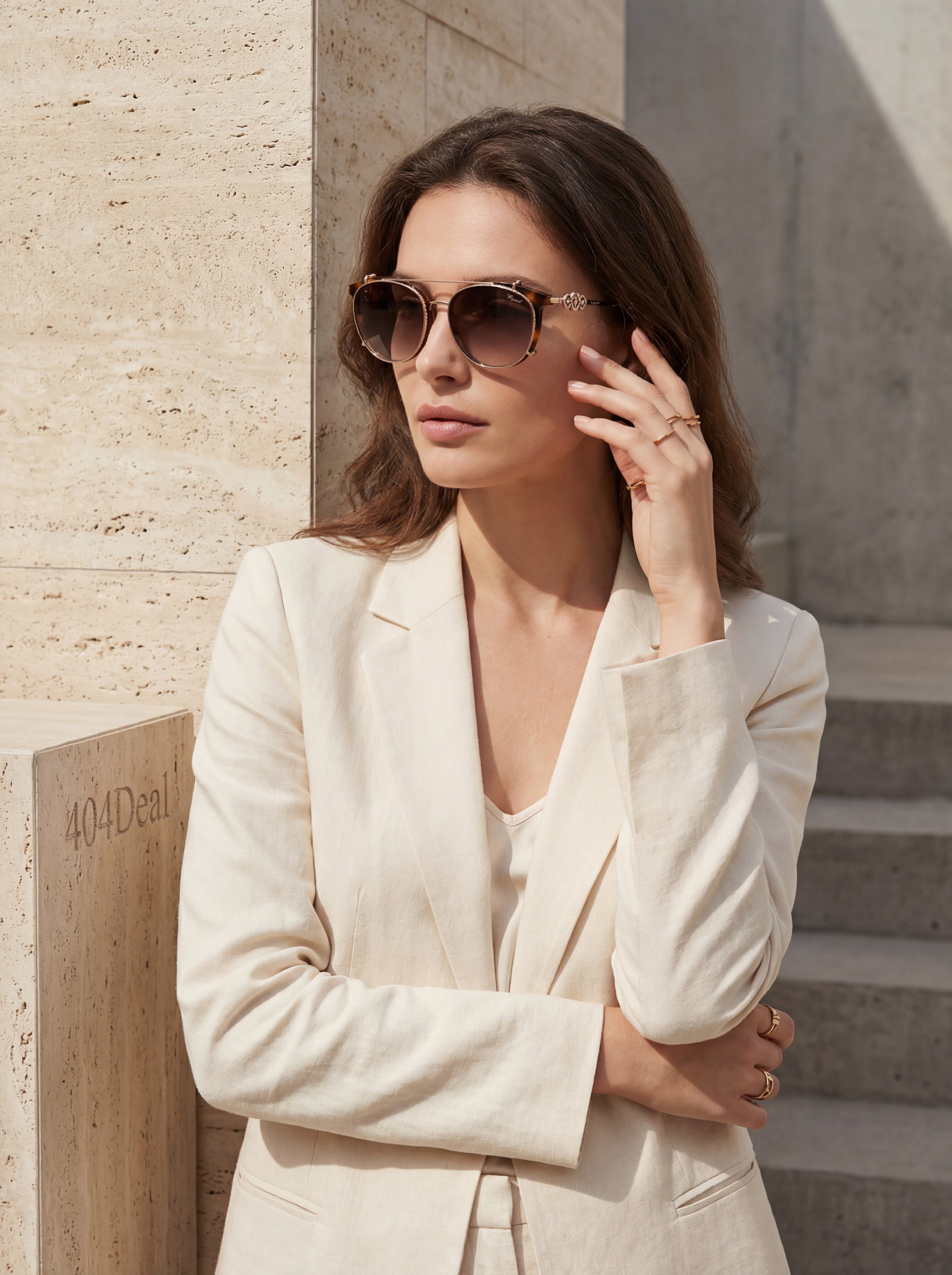 Chopard Metal & Acetate Sunglasses