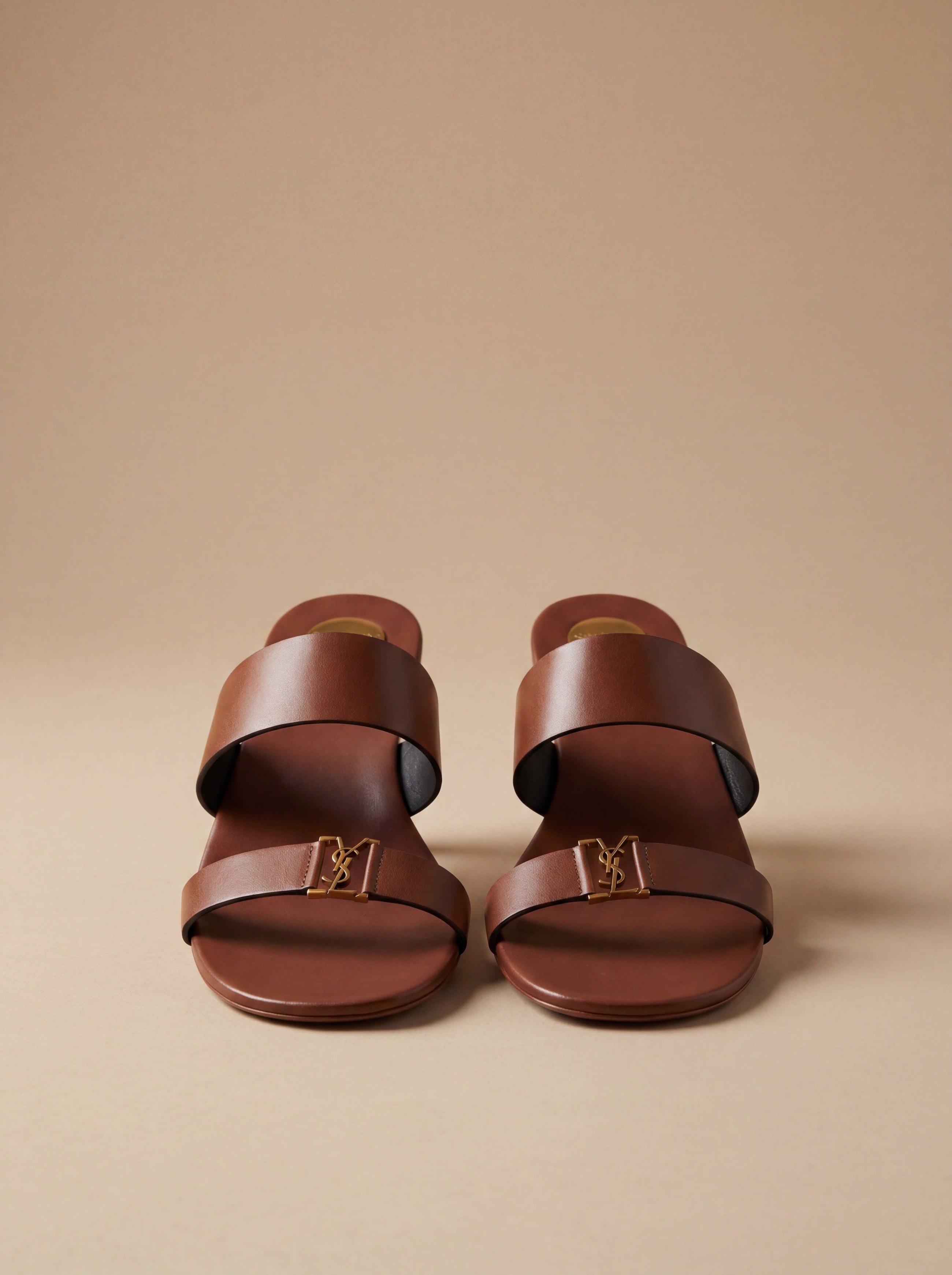 Sandales plates de luxe Saint Laurent