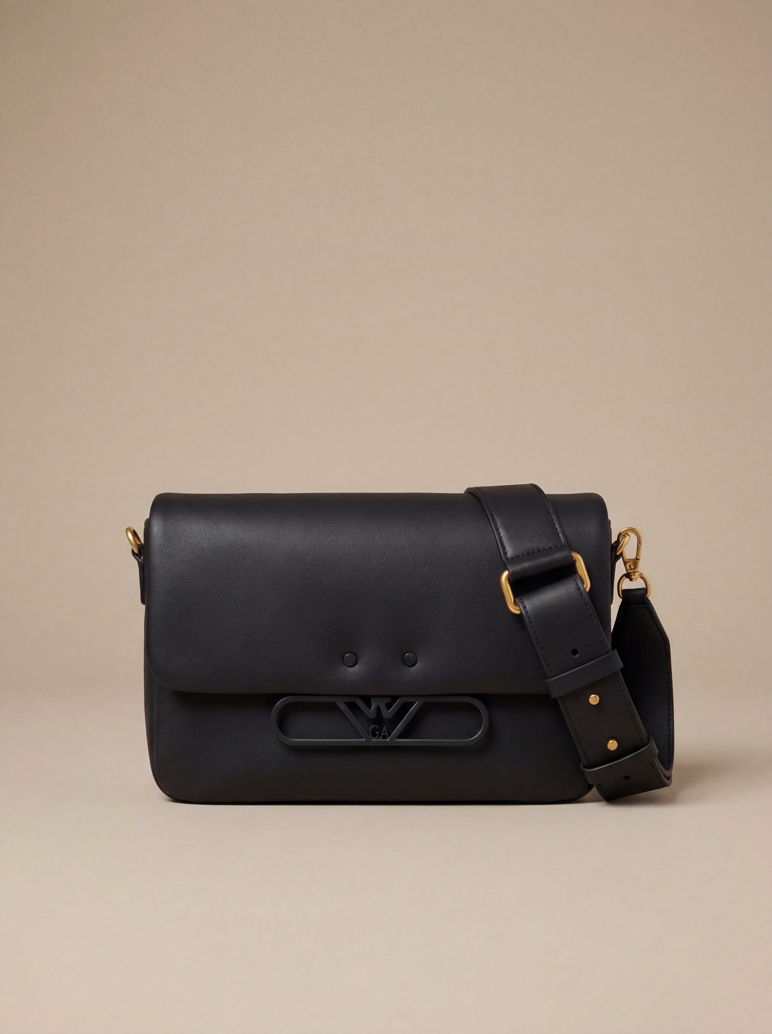 Emporio Armani Bovine Leather Crossbody Bag