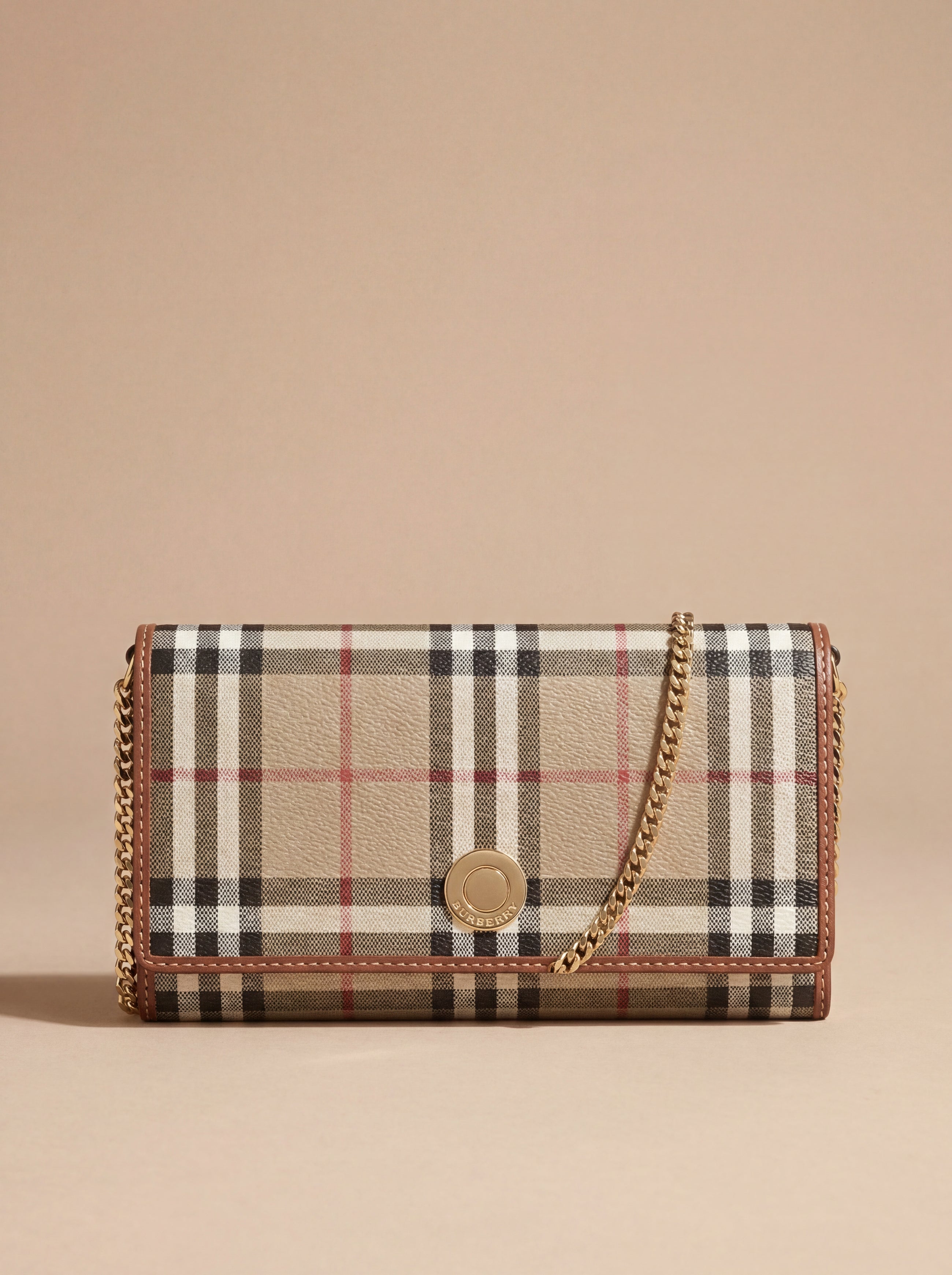 Burberry Beige Polyethylene Wallet