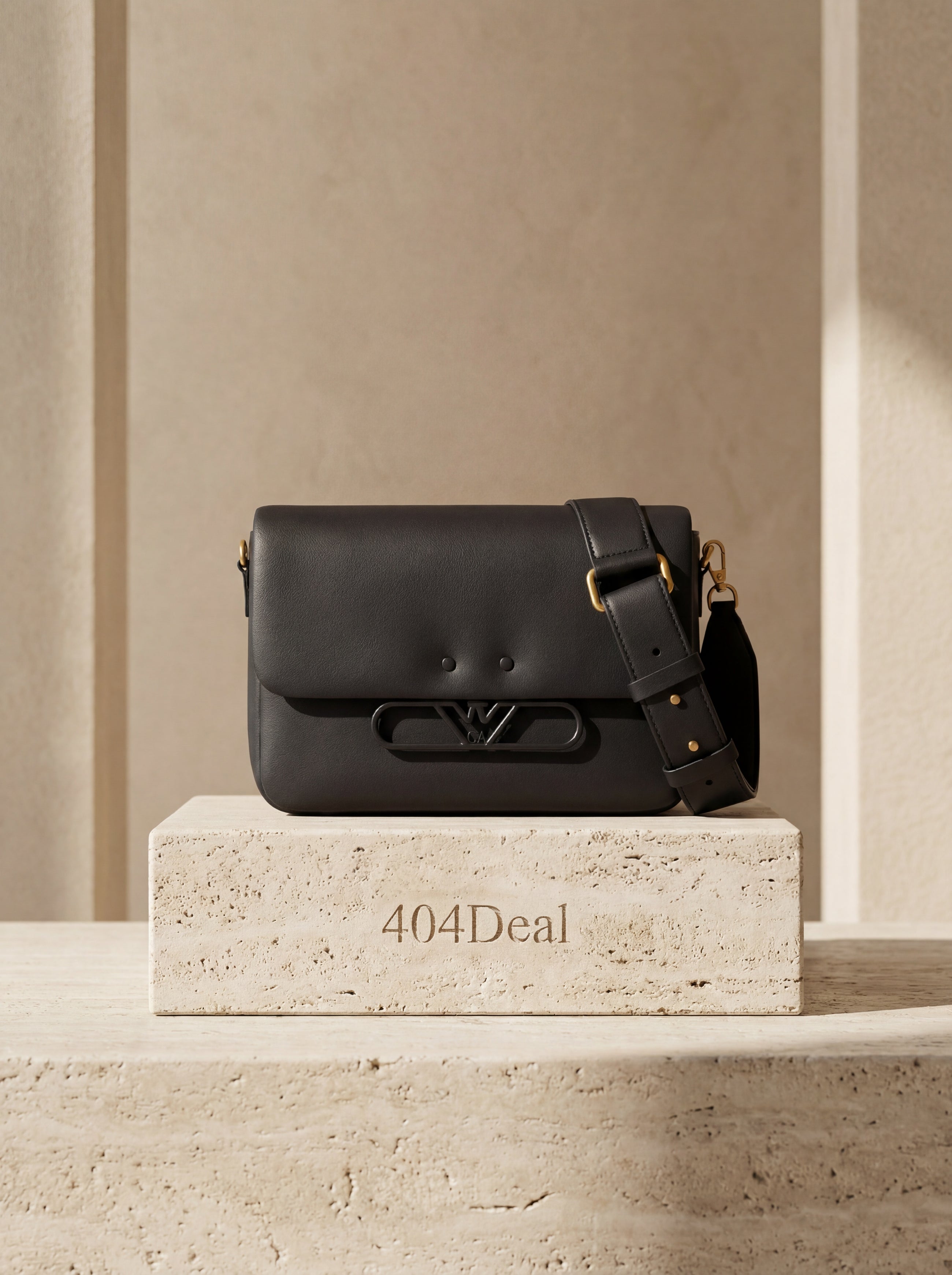 Emporio Armani Bovine Leather Crossbody Bag