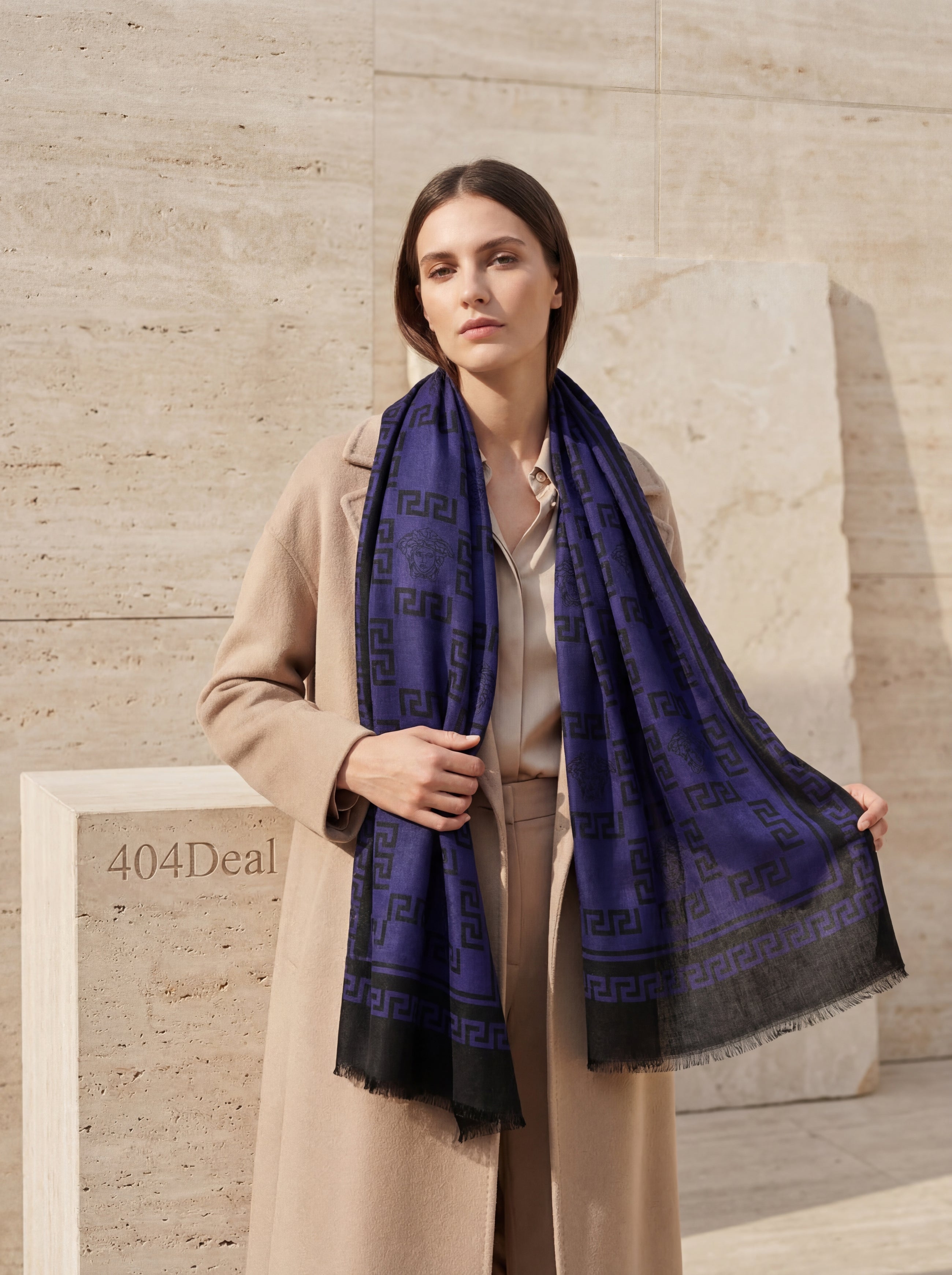 Versace Modal Silk Scarf