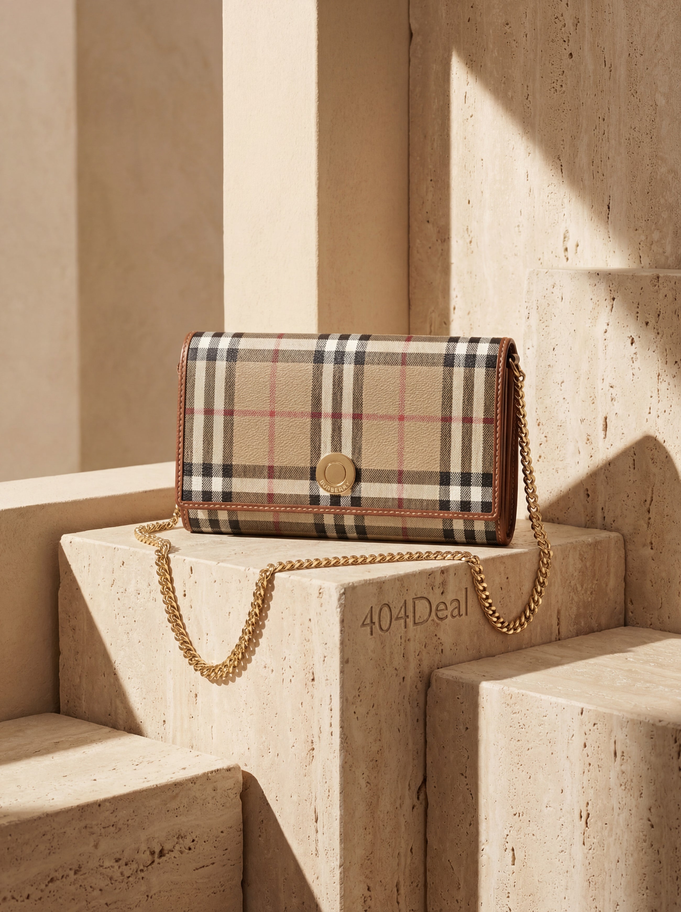 Burberry Beige Polyethylene Wallet