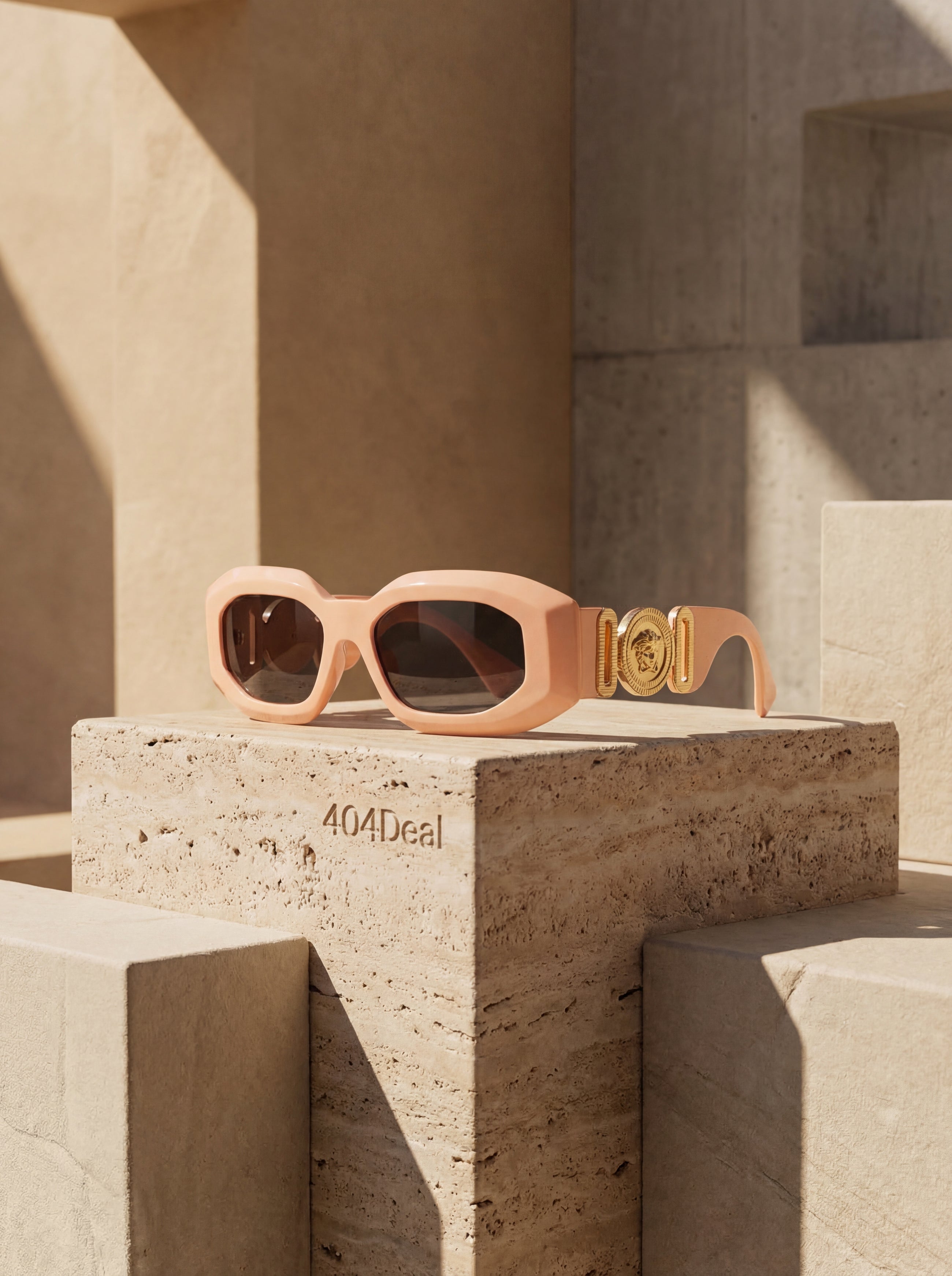 Versace Medusa Medallion Acetate Sunglasses