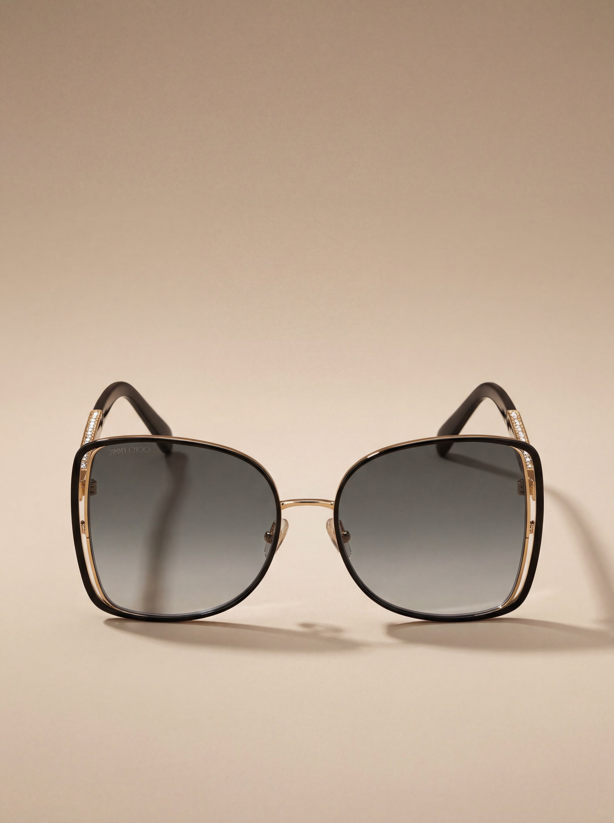 Jimmy Choo Bicolor Metal Sunglasses