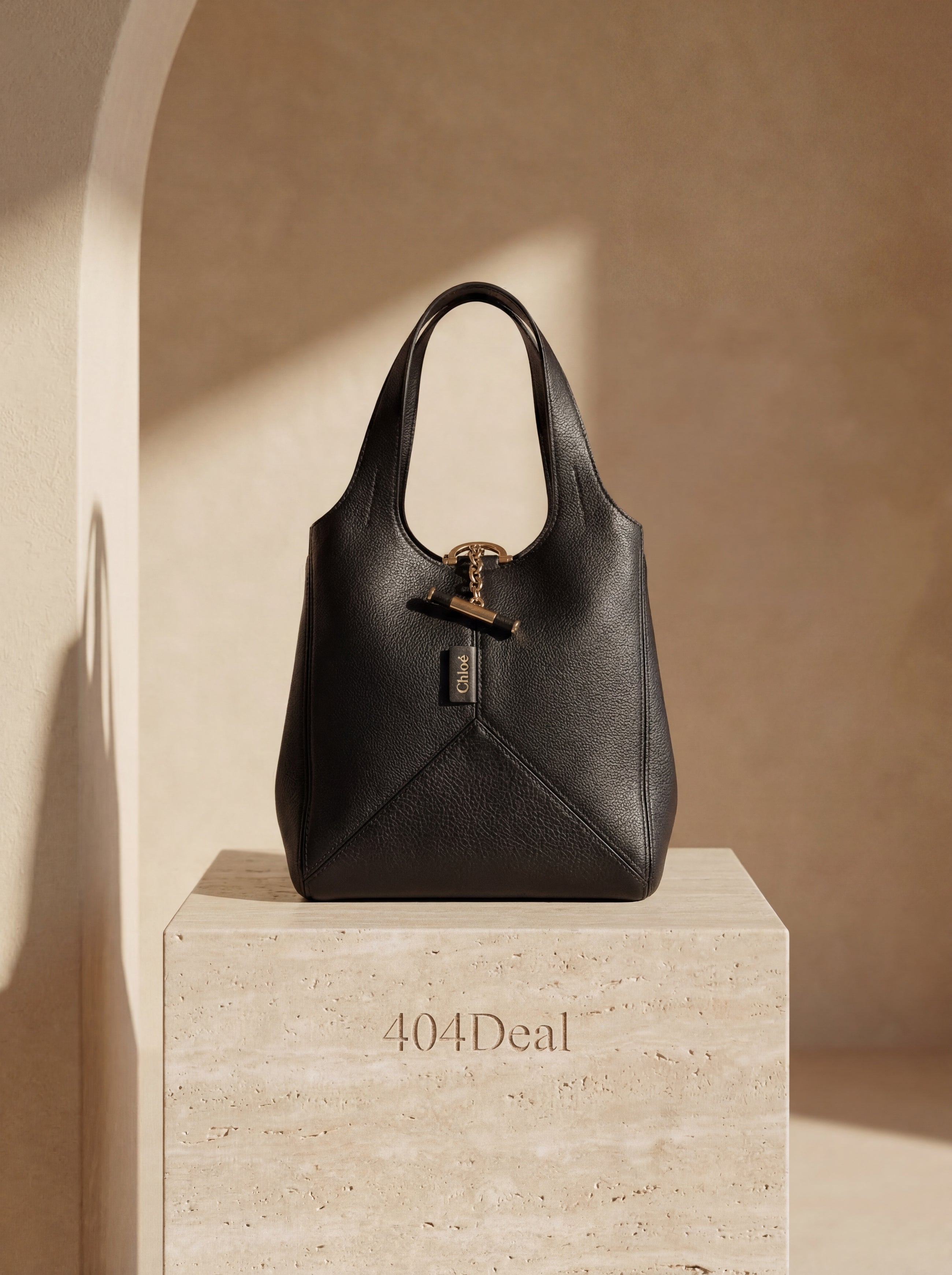 Chloé Buffalo Leather Shoulder Bag