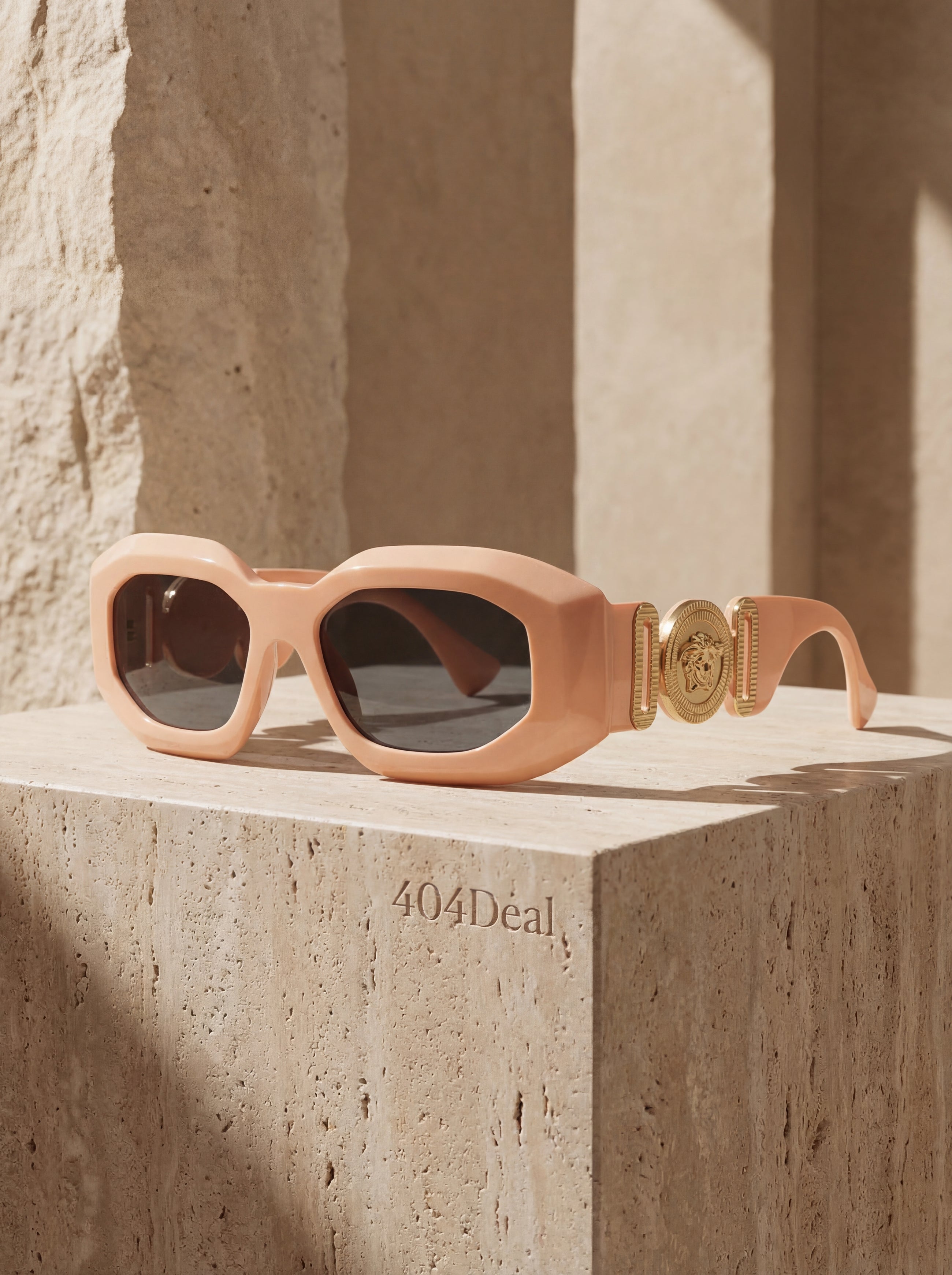 Versace Medusa Medallion Acetate Sunglasses