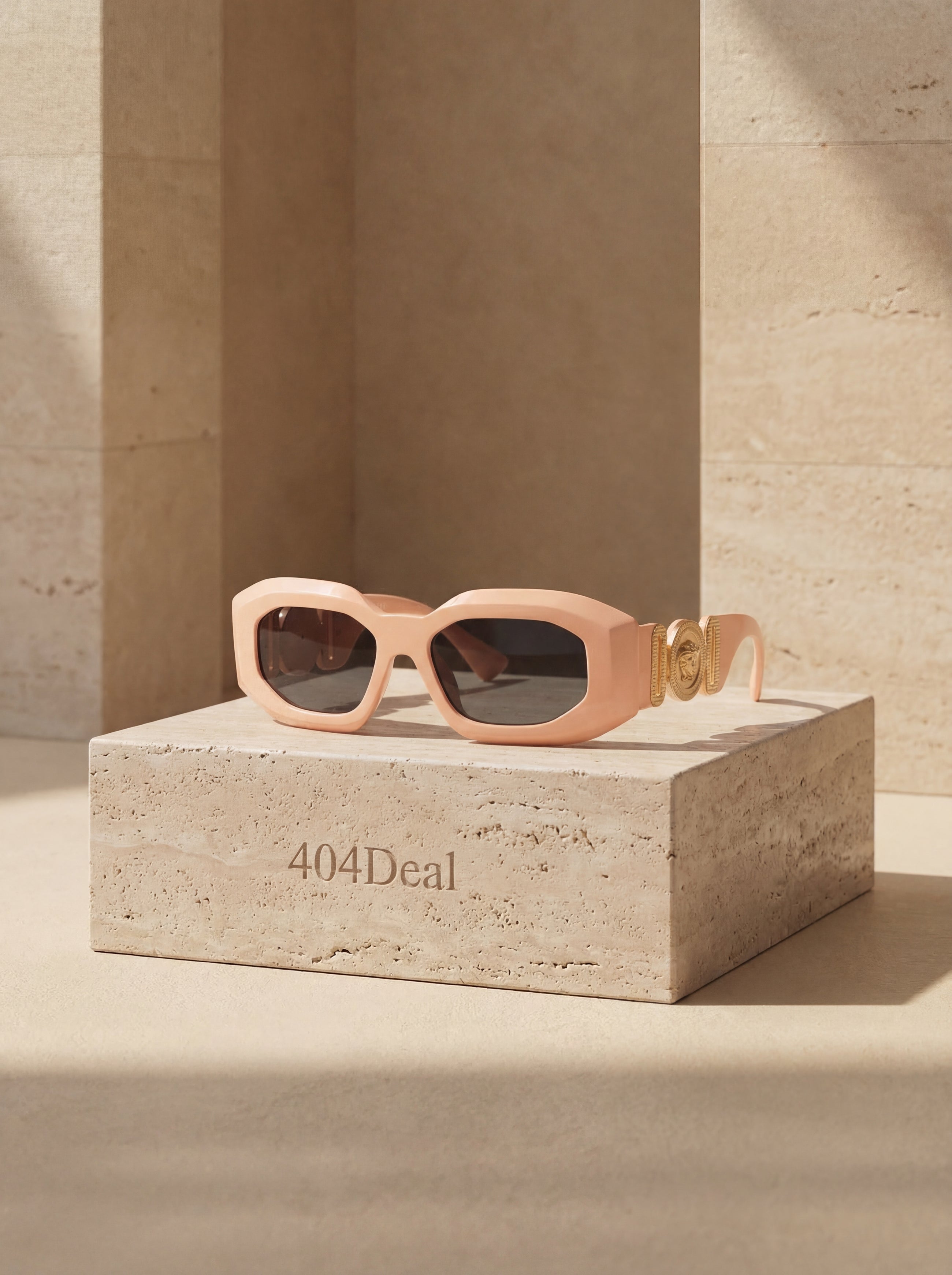 Versace Medusa Medallion Acetate Sunglasses