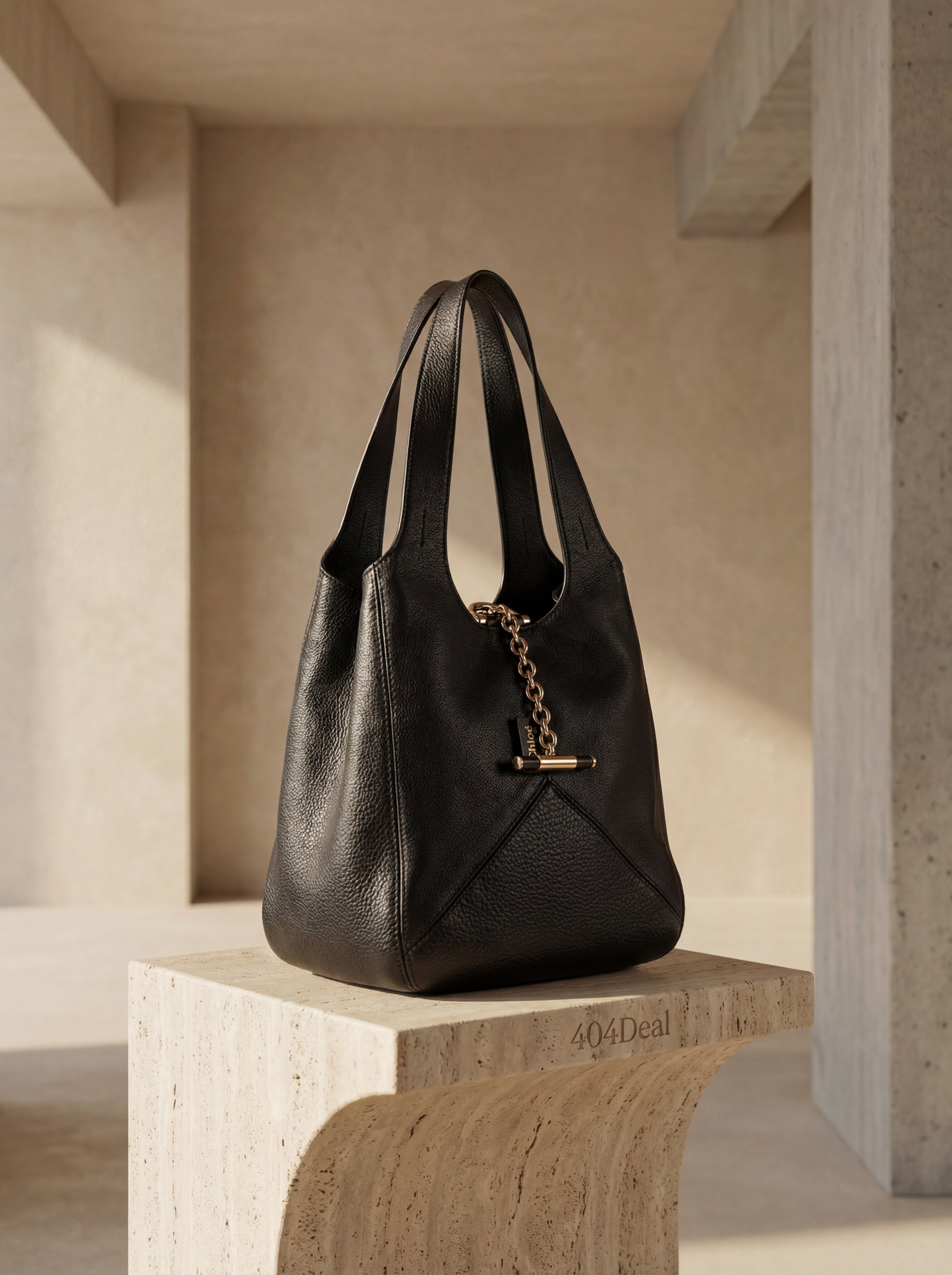 Chloé Buffalo Leather Shoulder Bag