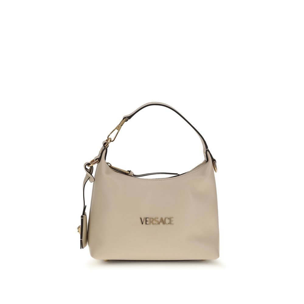 Beige Leather Handbag
