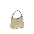 Beige Leather Handbag