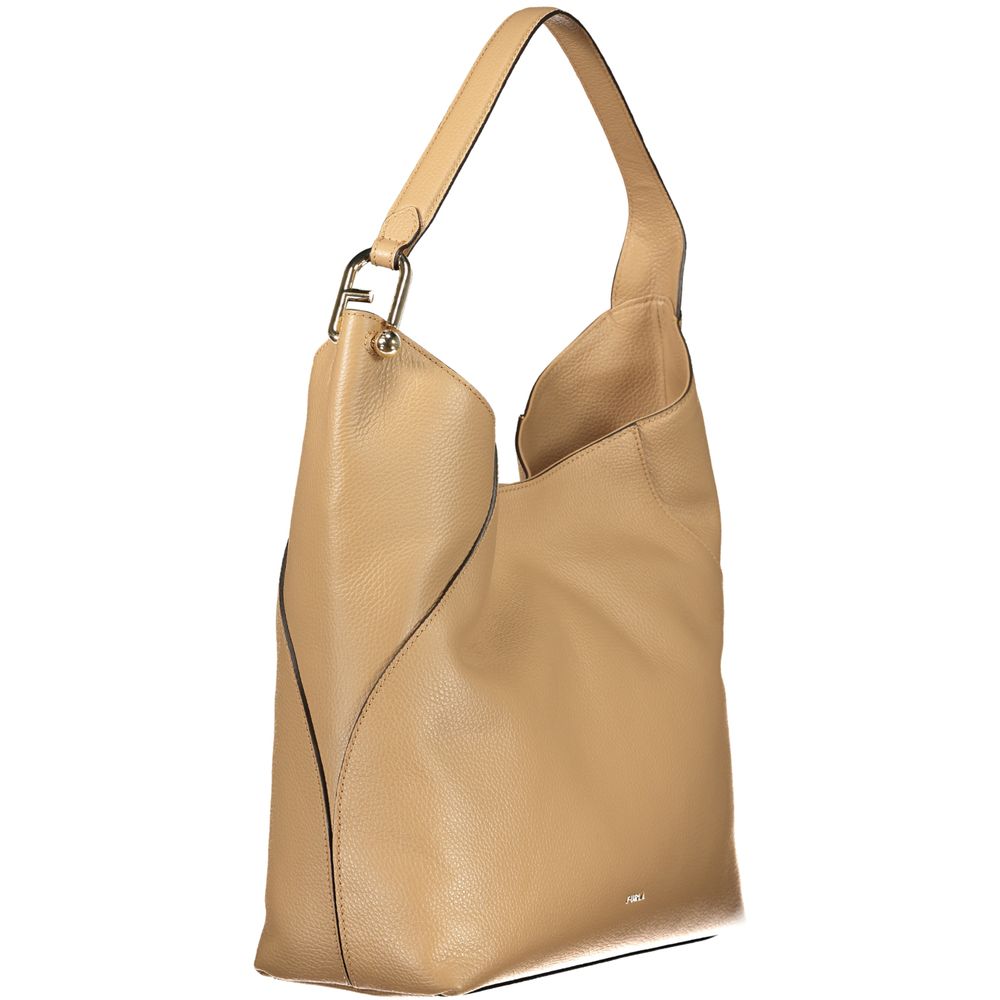 Brown Leather Handbag