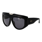 Lunettes de soleil en acétate Max Mara noires