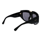 Lunettes de soleil en acétate Max Mara noires