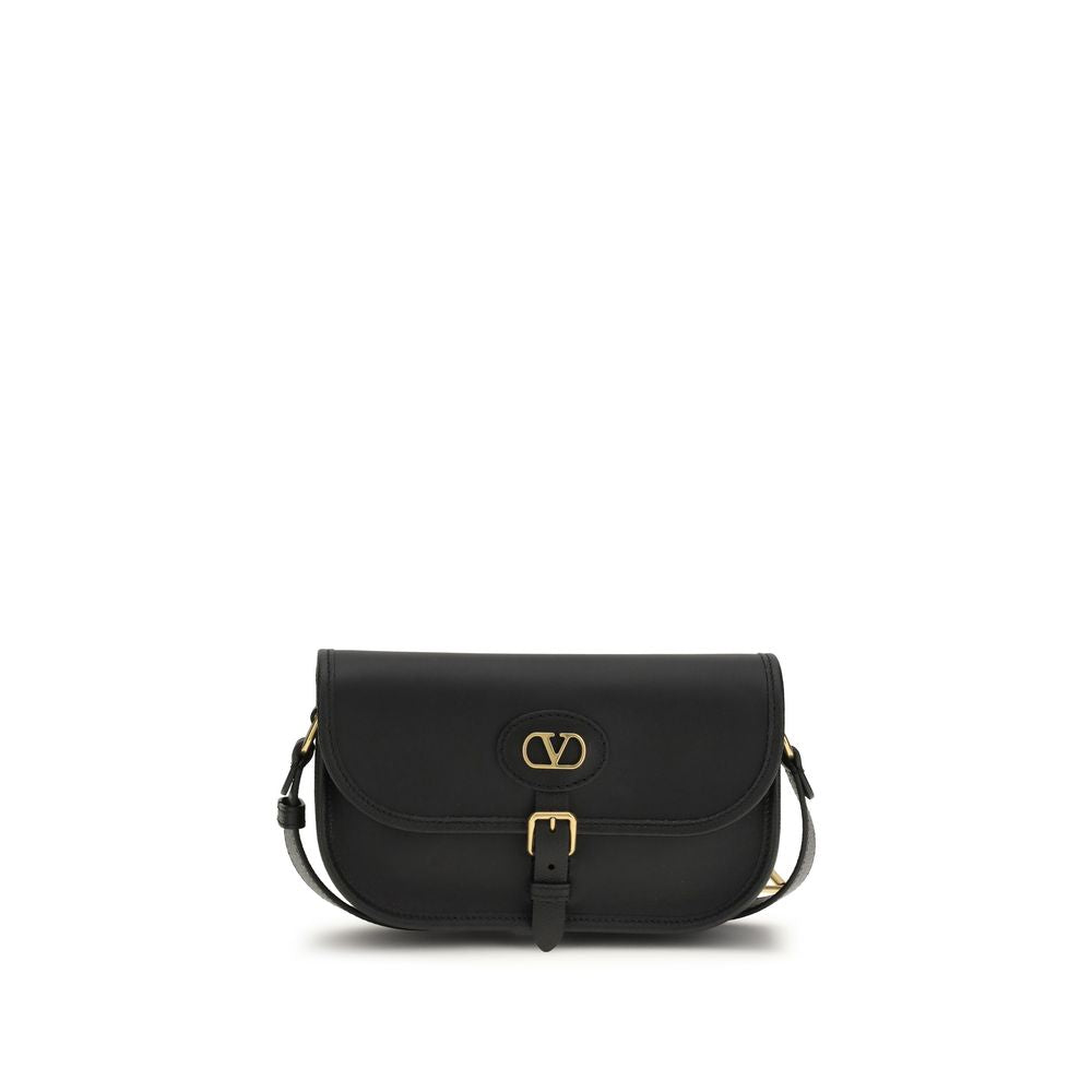 Black Suede Shoulder Bag