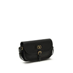 Black Suede Shoulder Bag
