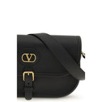 Black Suede Shoulder Bag