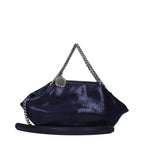 Blue Suede Handbag