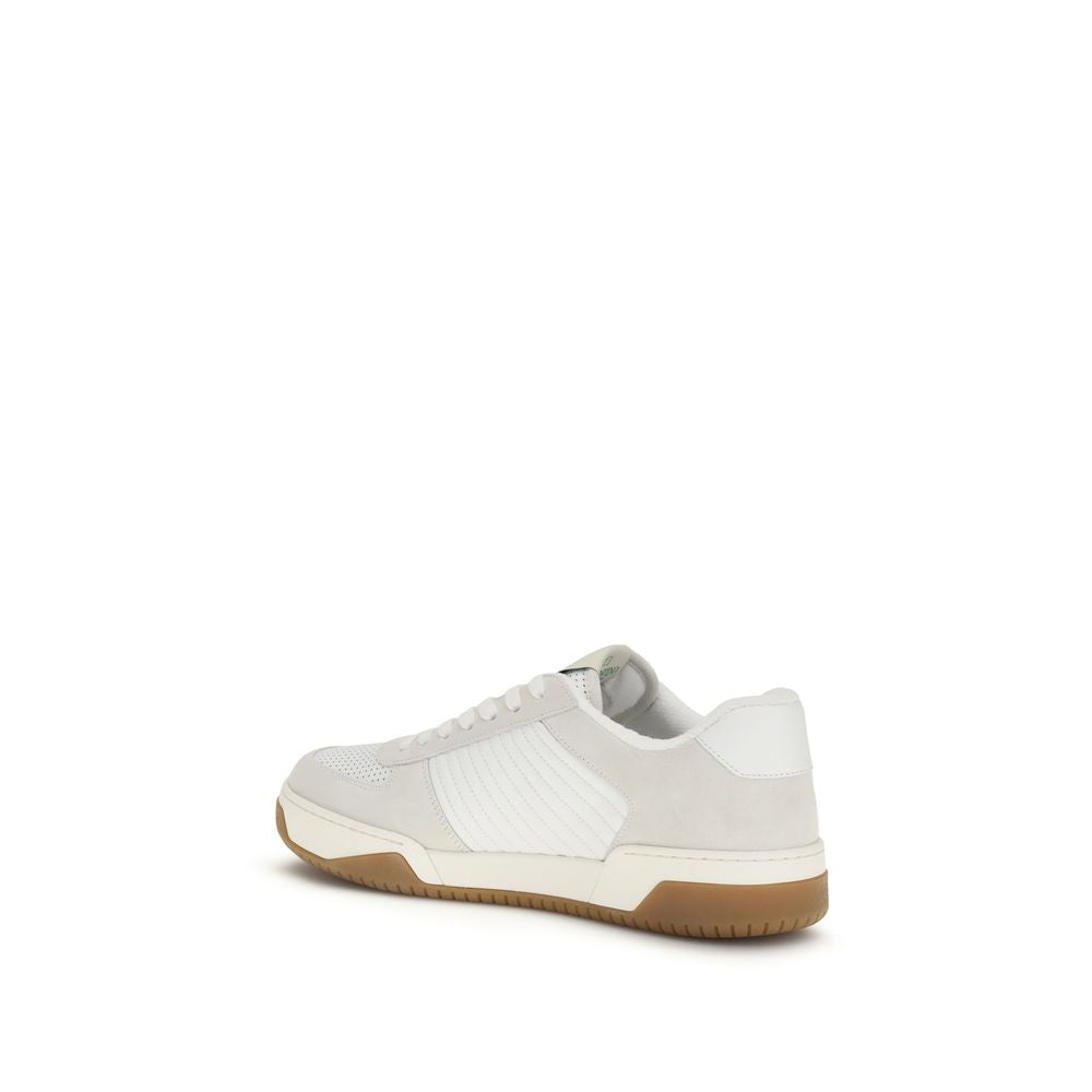 White Leather Sneakers