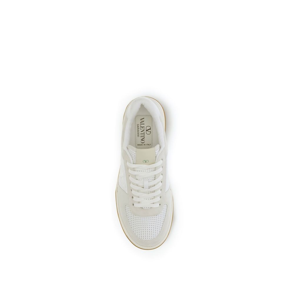 White Leather Sneakers