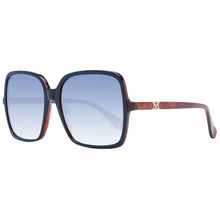 Lunettes de soleil en plastique bleues Max Mara