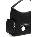 Black Nylon Shoulder Bag