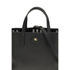 Black Leather Shoulder Bag