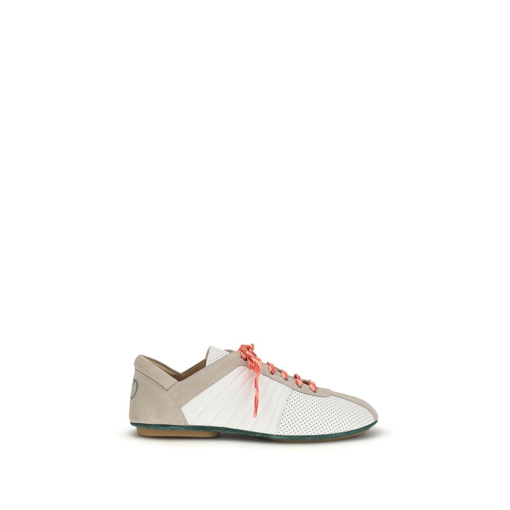 Multicolour Leather Sneakers