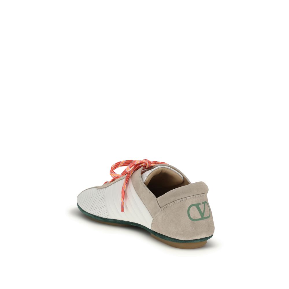 Multicolour Leather Sneakers