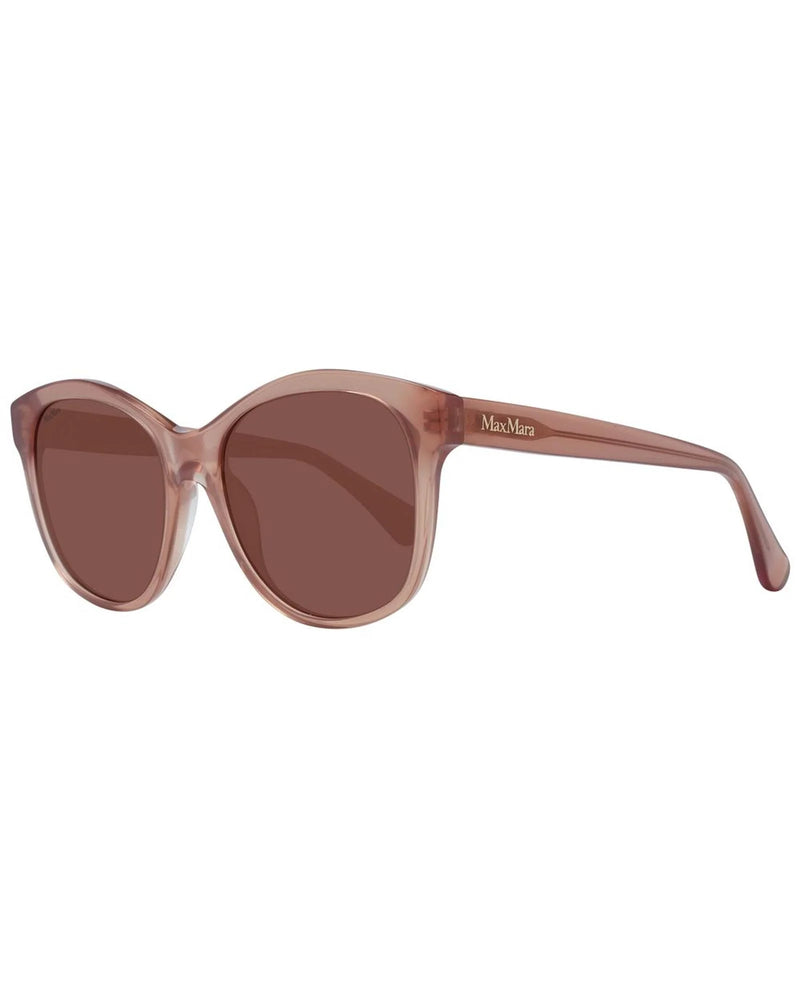Max Mara Plastic Sunglasses in Brown