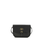 Black Calf Leather Bos Taurus Shoulder Bag
