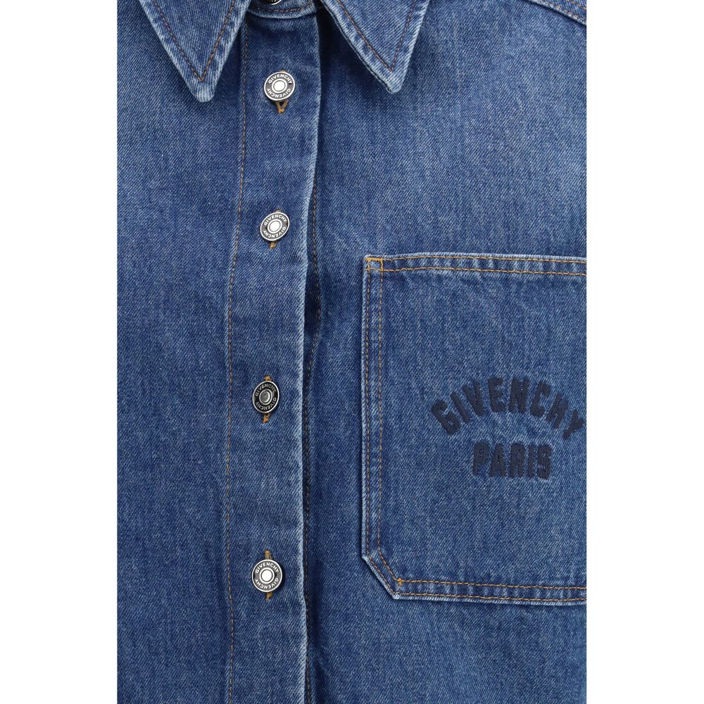 Blue Cotton Shirt