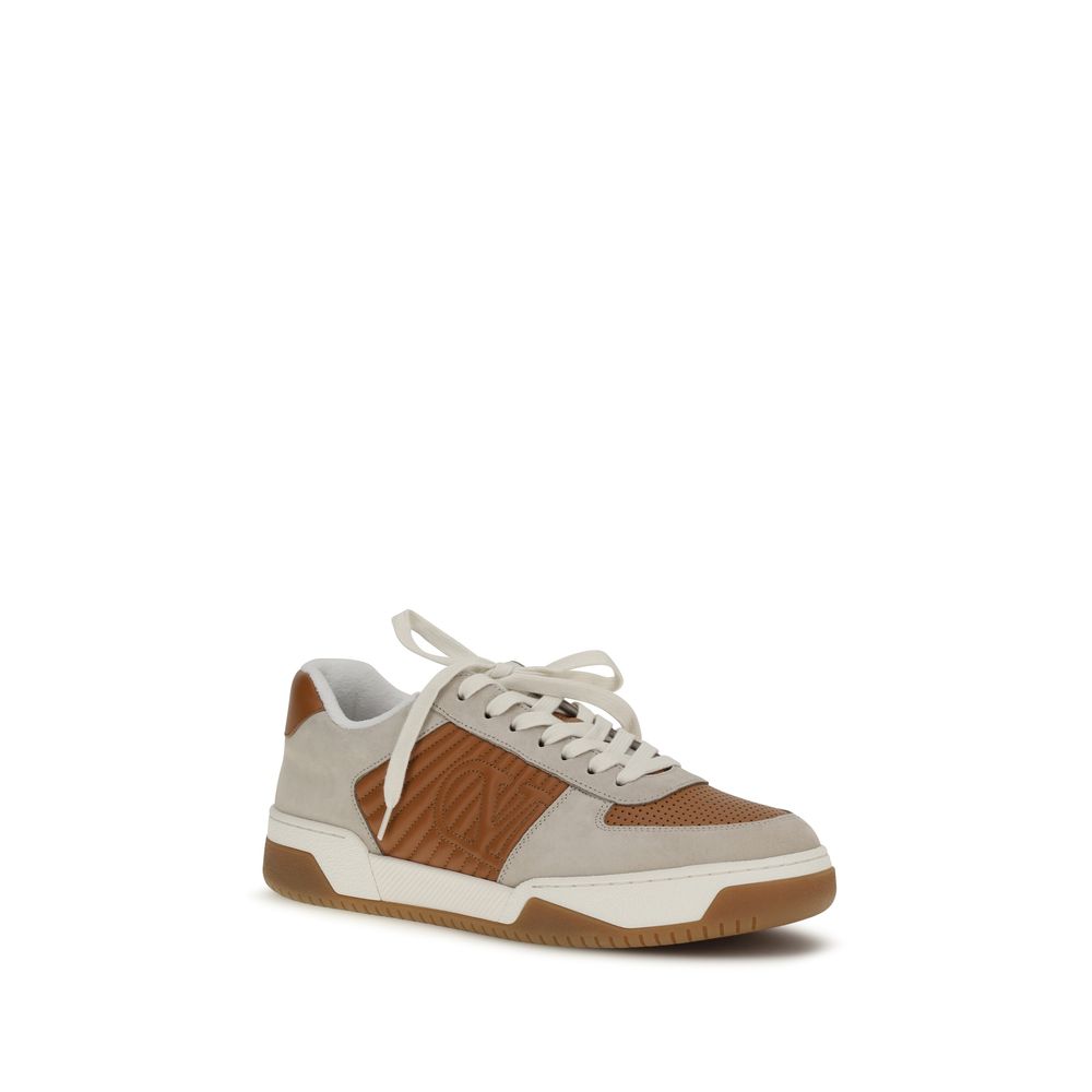 Multicolour Leather Sneakers