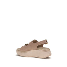 Chloé — Nama Platform Sandals in Calfskin
