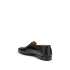 Black Leather Loafers