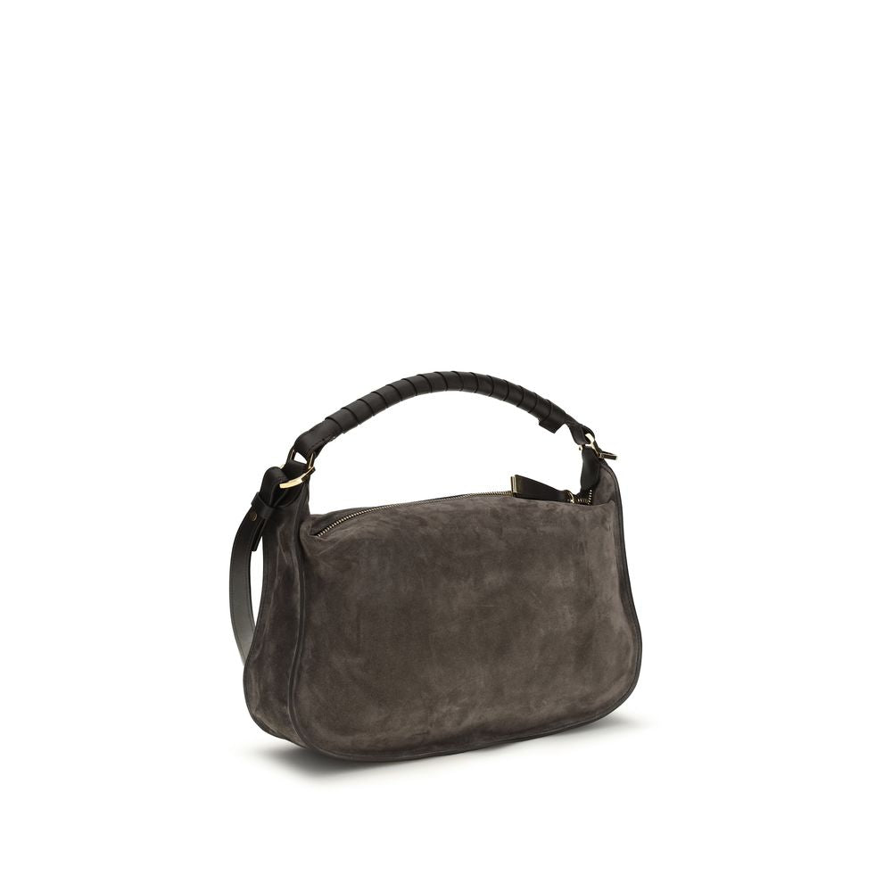 Brown Leather Shoulder Bag