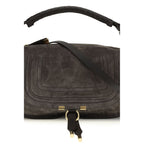 Brown Leather Shoulder Bag