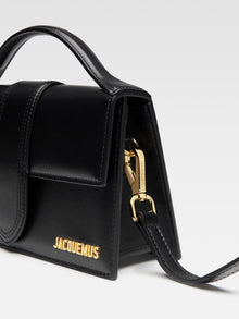 Sac à main Le Grand Bambino en cuir noir