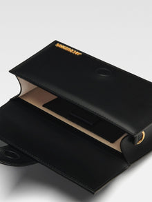 Sac à main Le Grand Bambino en cuir noir