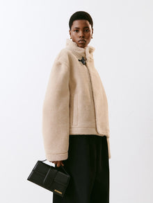 Sac à main Le Grand Bambino en cuir noir