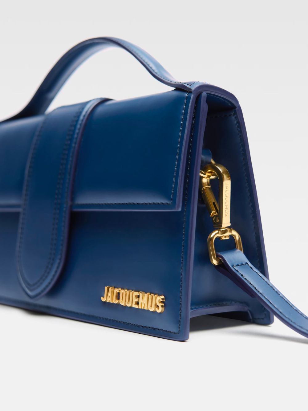 Dark Navy Leather Crossbody Bag