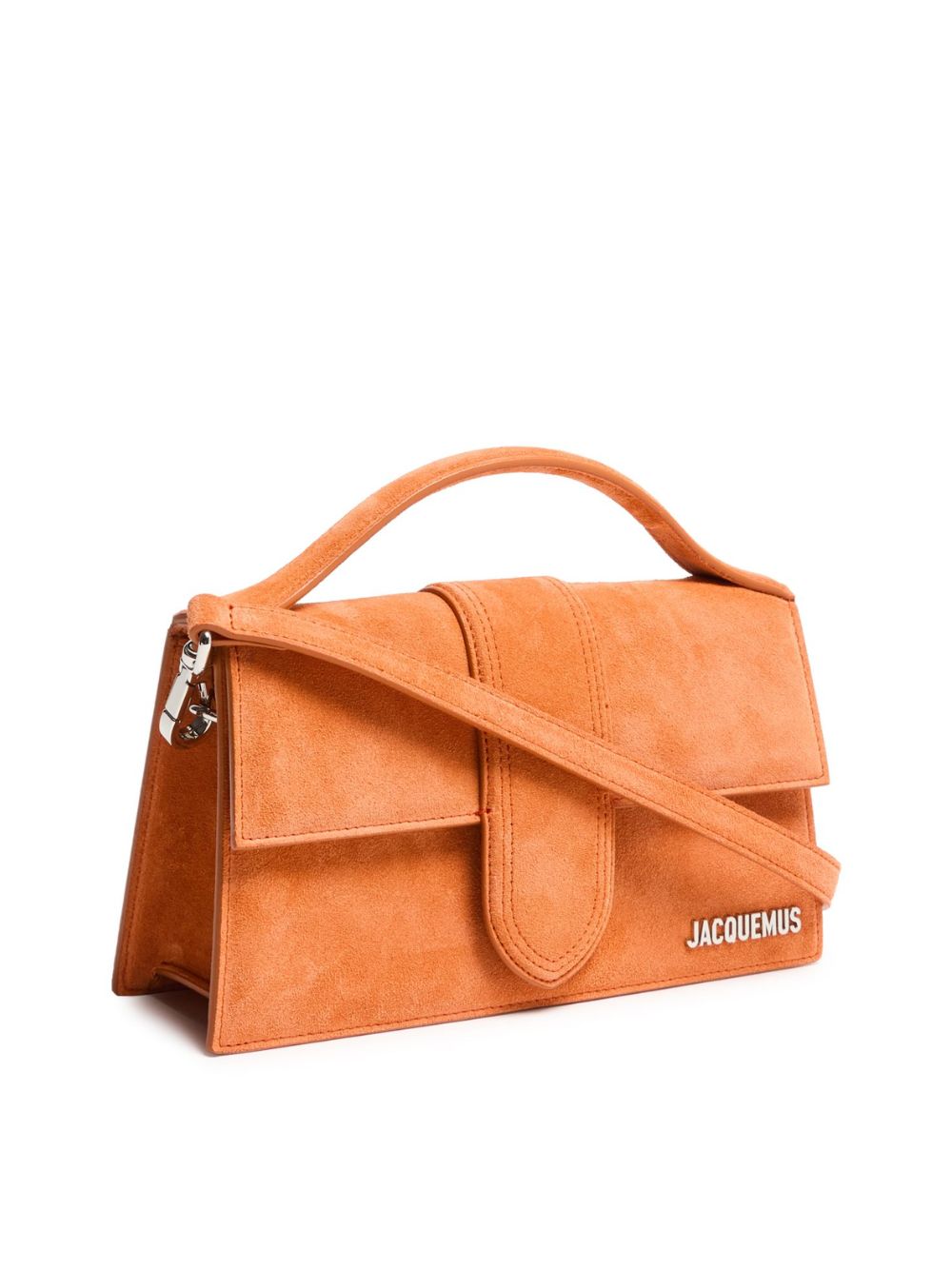 Gold Leather Crossbody Bag