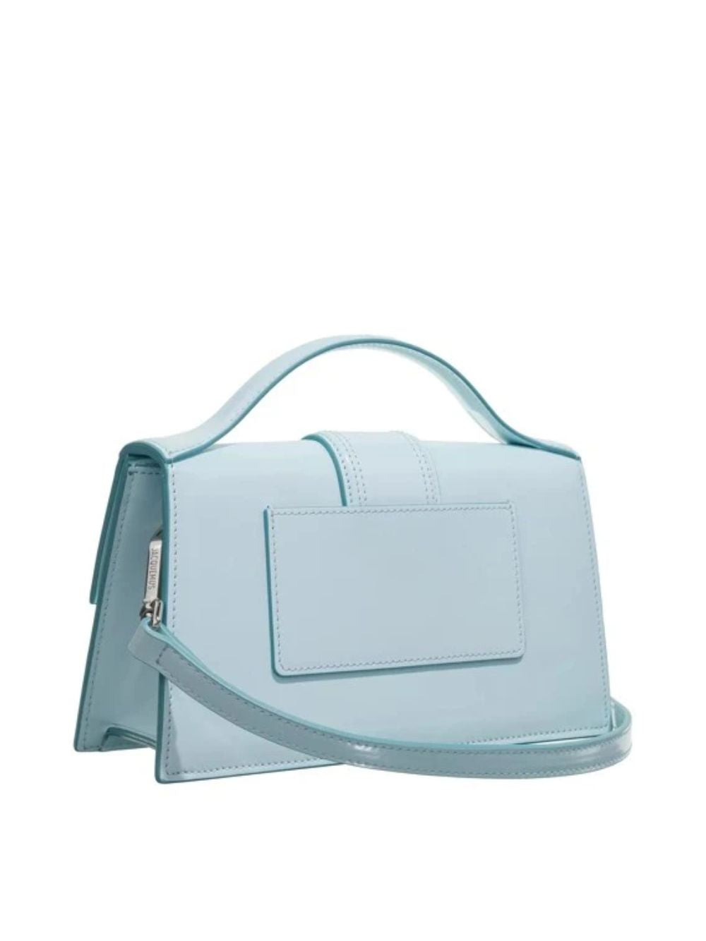 Blue Leather Crossbody Bag