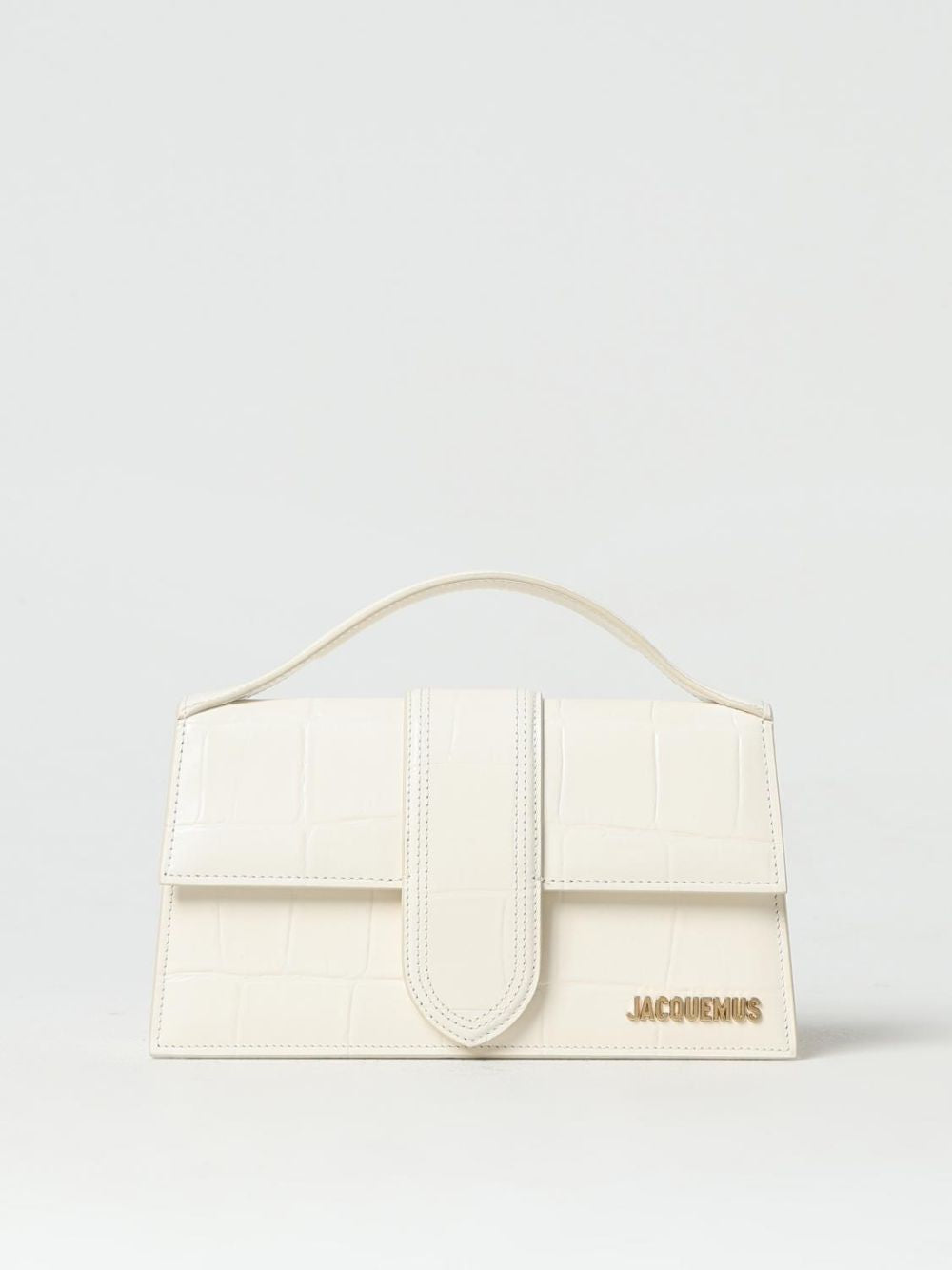 White Leather Crossbody Bag