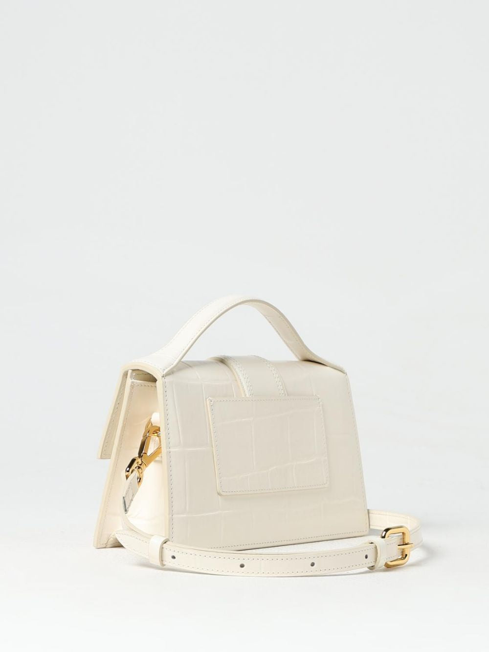 White Leather Crossbody Bag