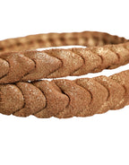Buckled Leather Belt – Brown