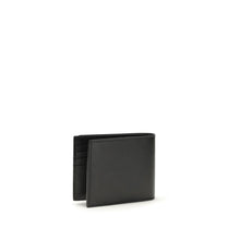 Portefeuille Fendi en cuir de veau Bos Taurus noir