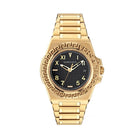 Versace Stainless Steel Dress Watch in Gold