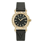 Versace Fur Dress Watch in Black