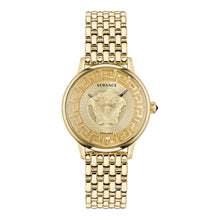 Versace Stainless Steel Dress Watch in Gold